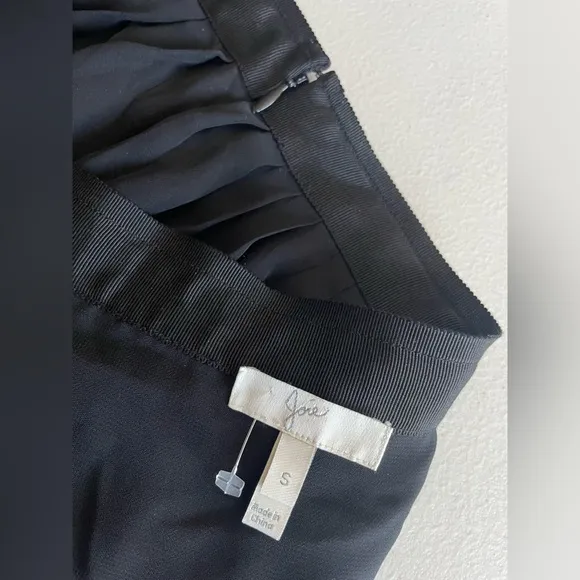 Joie 🇫🇷 Silk Layered Pleated Skater Classy School Girl Kink French Mini Skirt