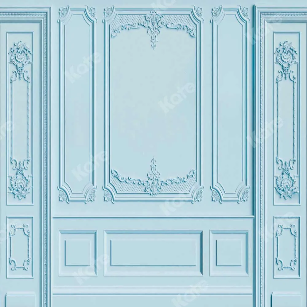 Kate Blue Wall Modern Backdrop Designed by Chain Photography