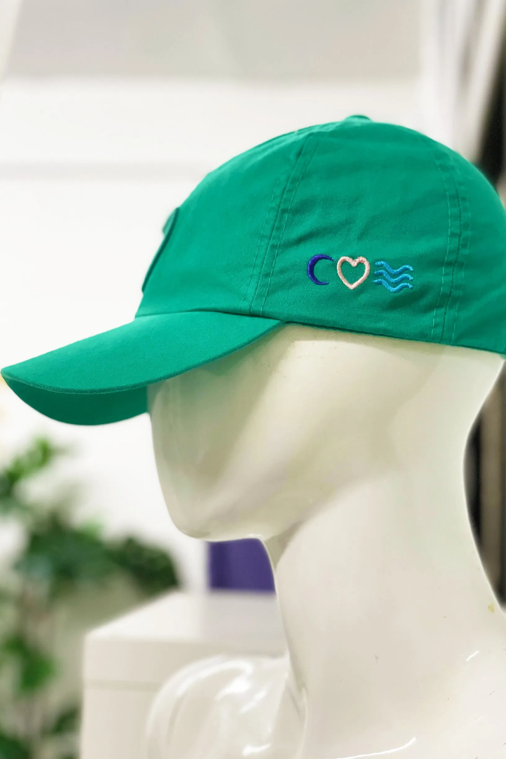 Kelly Green Love  Hat