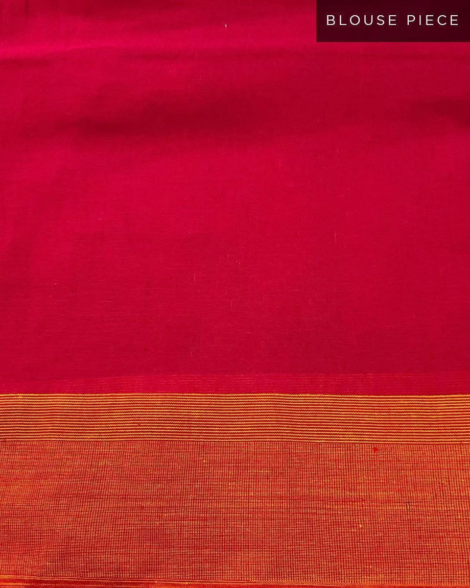 Khwab Handwoven Cotton Saree - LIDD