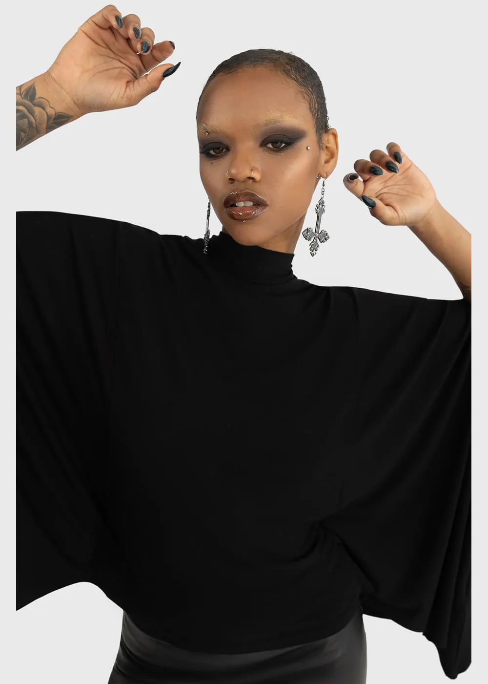 Killstar Genis Top Black