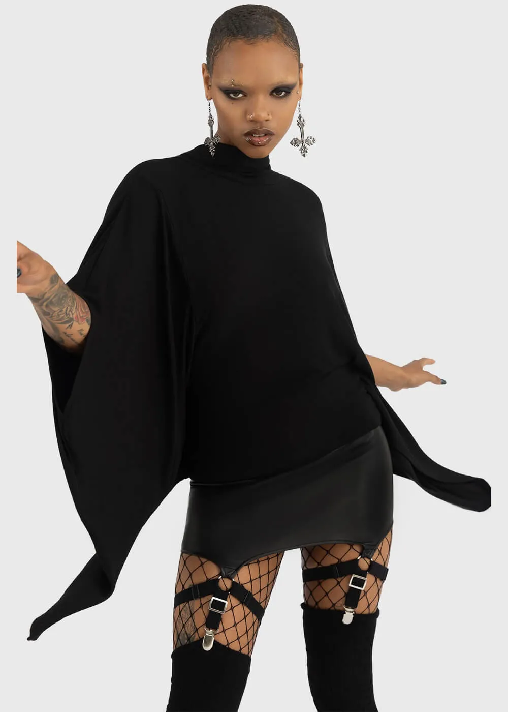 Killstar Genis Top Black