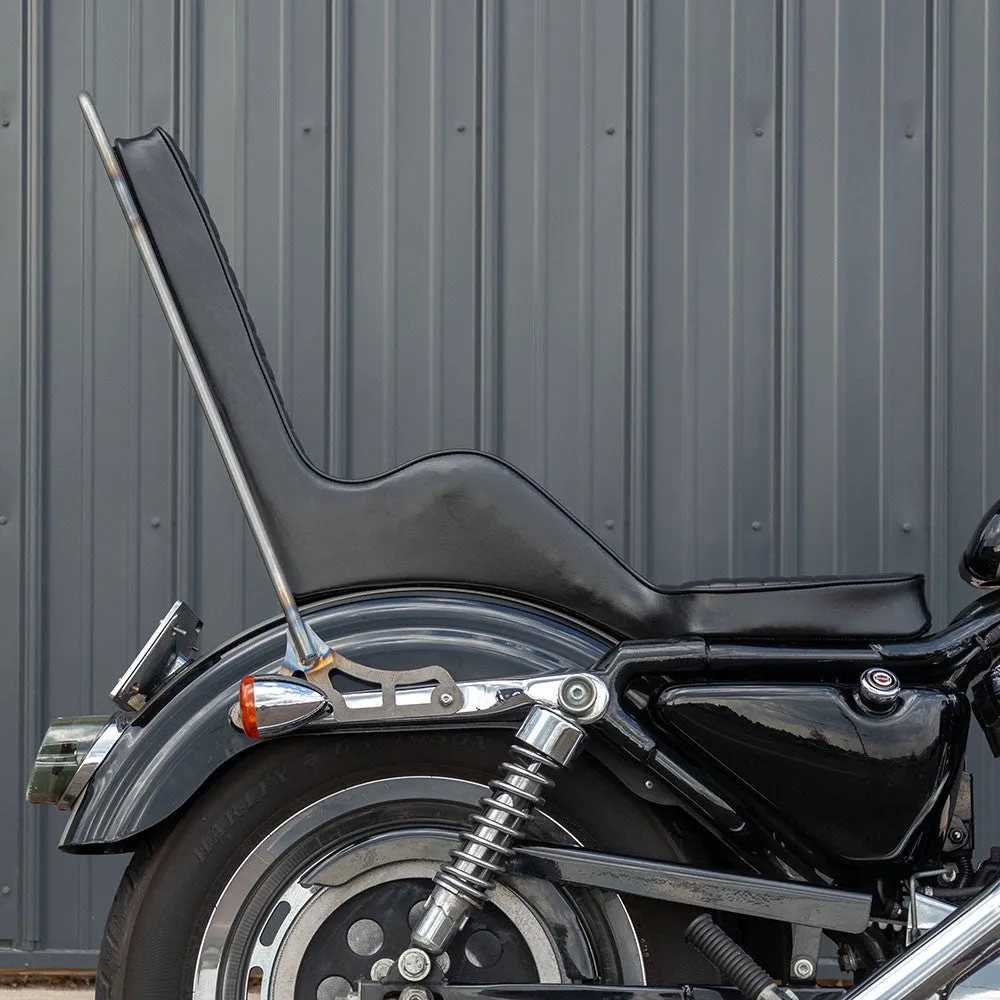 King & Queen Seat For Sportster '86-'03 - Pleated Stitch