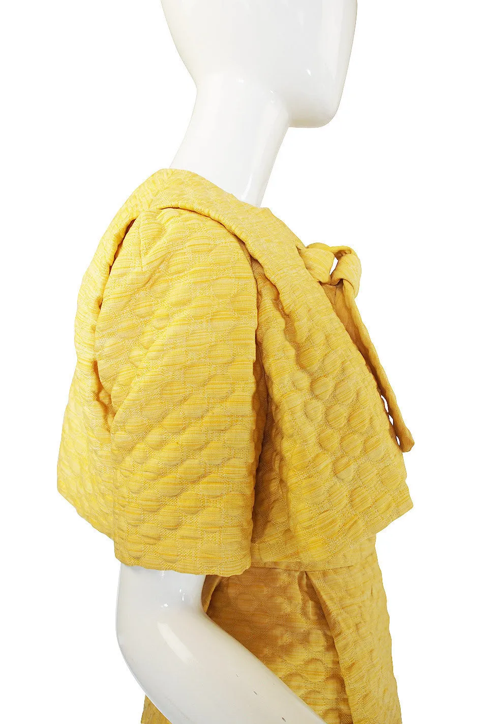 Late 1950s Pauline Trigere Dress & Jacket