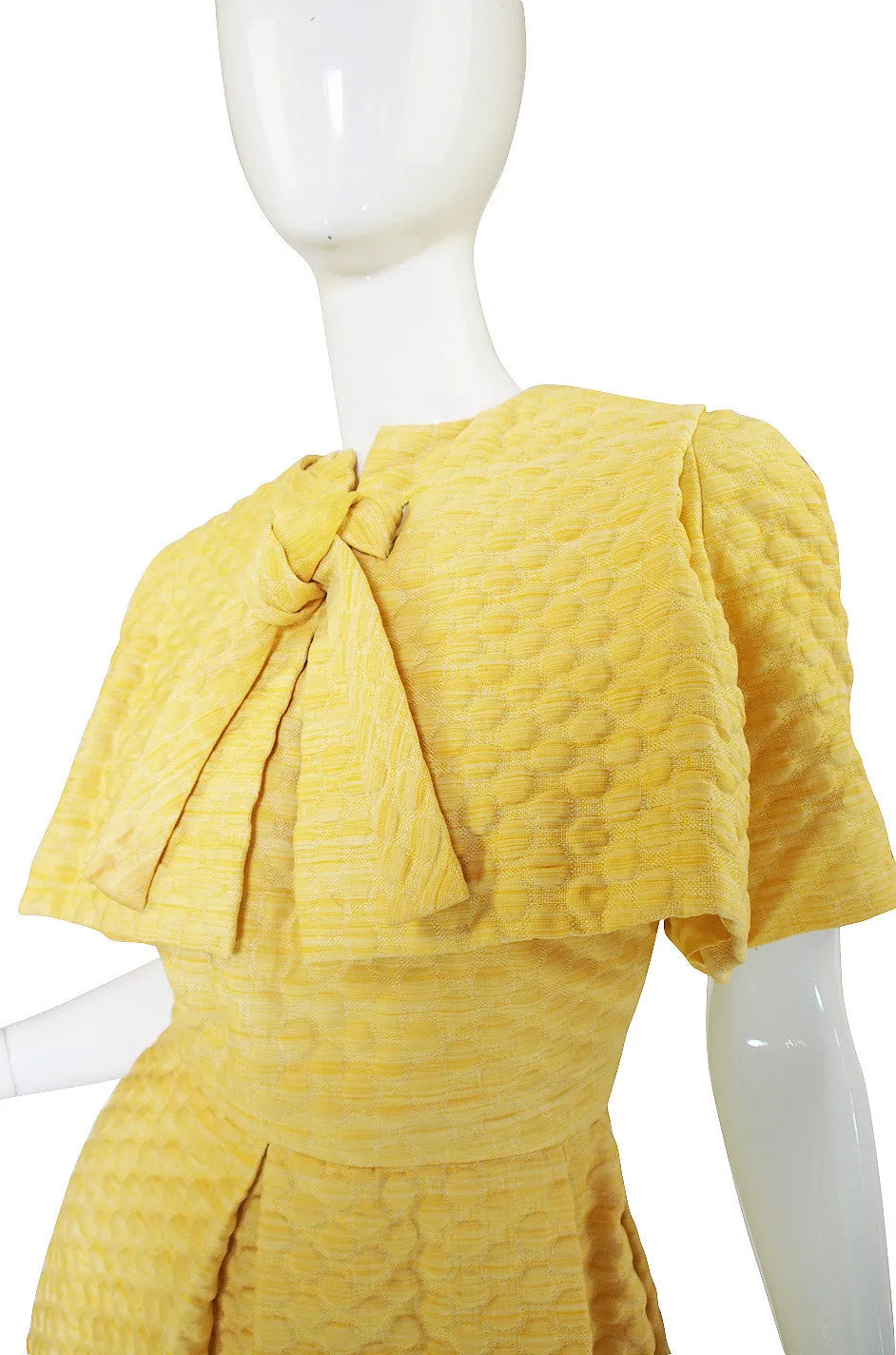 Late 1950s Pauline Trigere Dress & Jacket