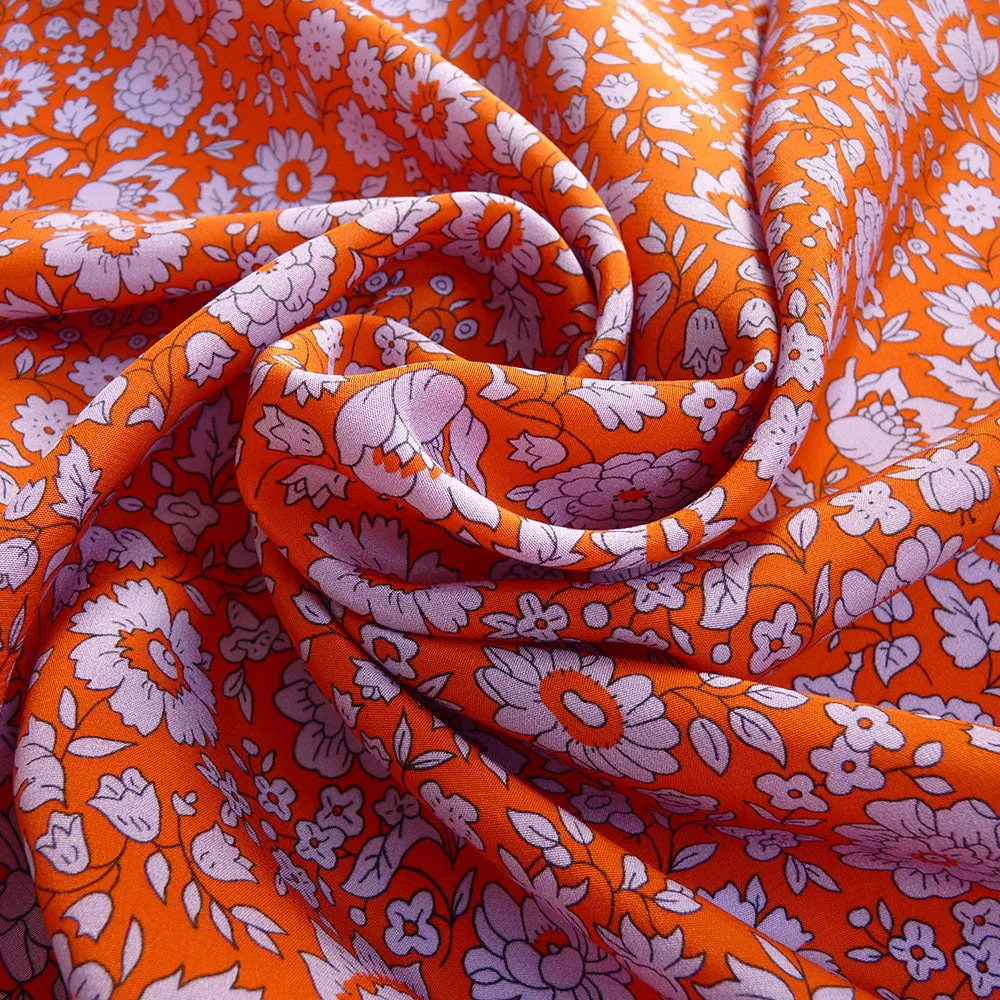 Liberty Fabrics Kensington Silk Crepe de Chine - D'Anjo Jazz A