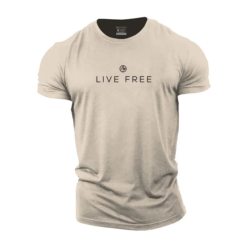 Live Free Cotton T-Shirt