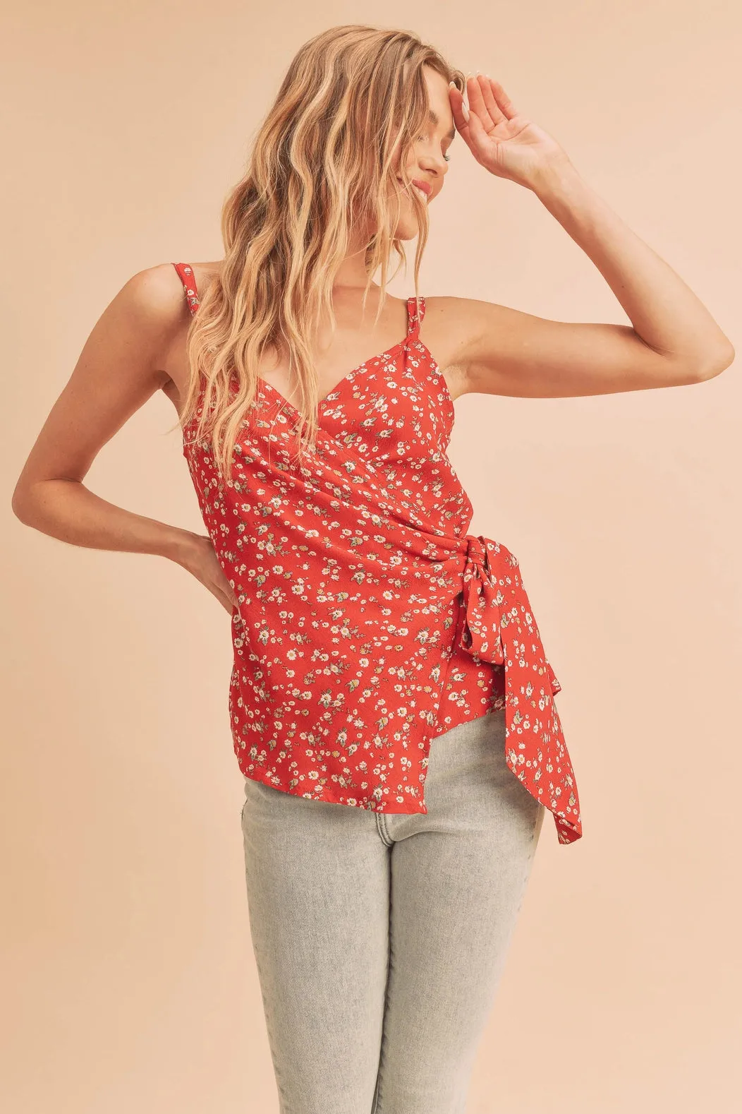 MALORIE TIE TOP // FINAL SALE