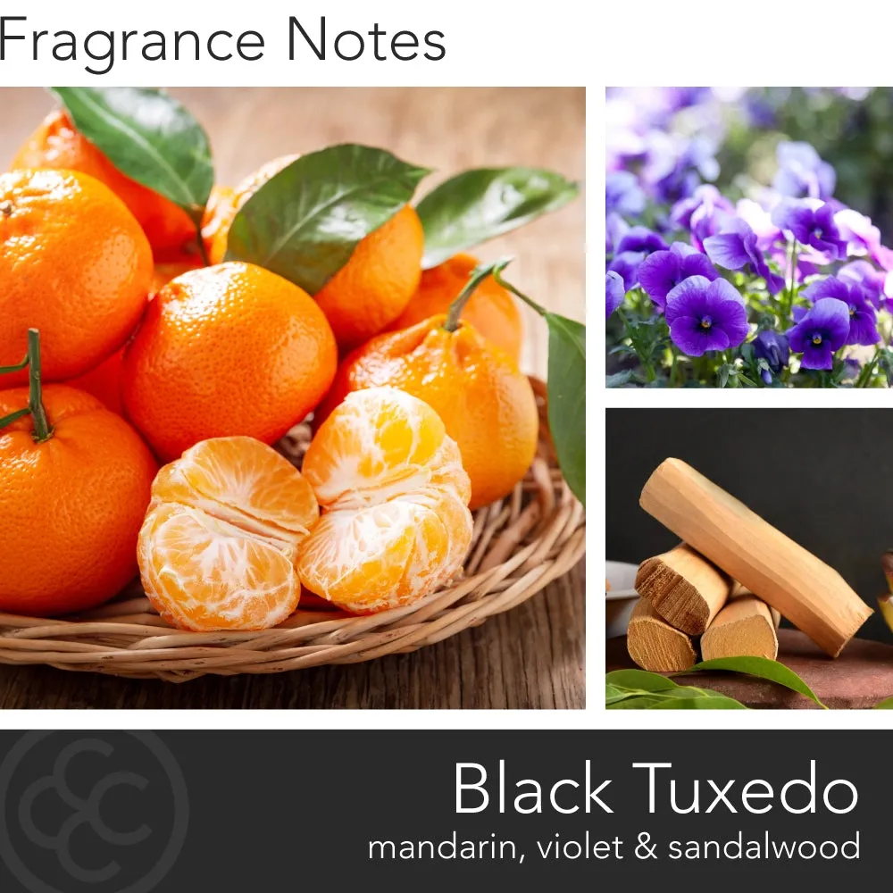 Manly Indulgence Classic Candle- Black Tuxedo