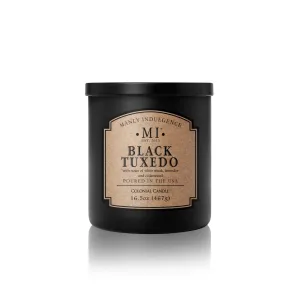 Manly Indulgence Classic Candle- Black Tuxedo