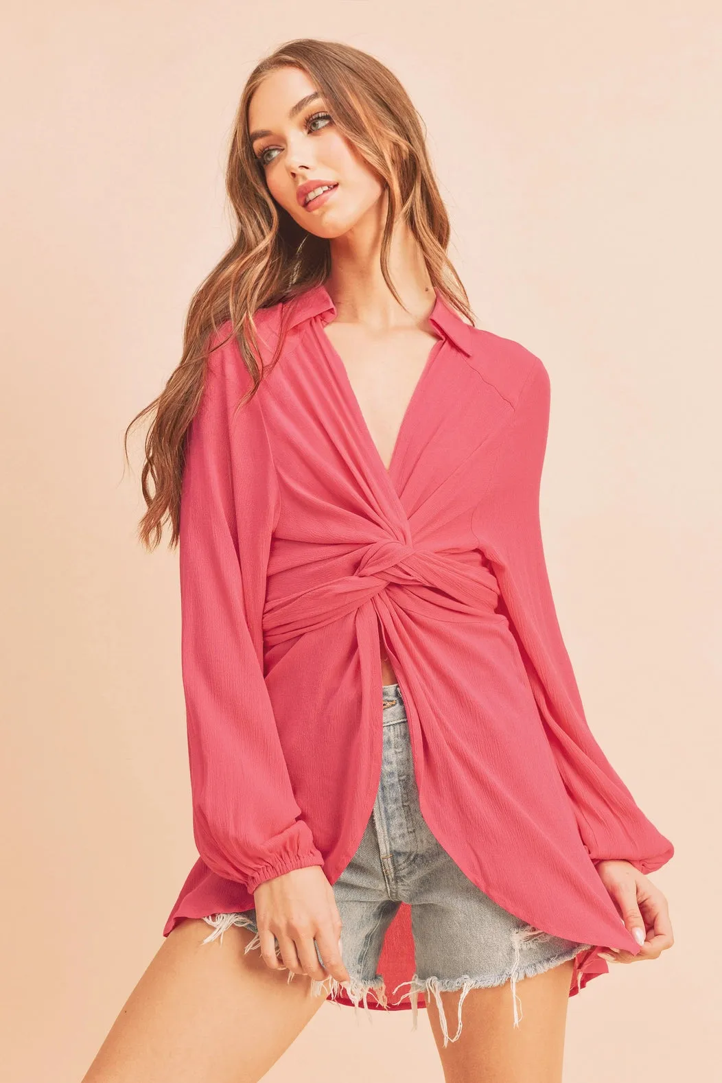 MARGOT TIE TOP // FINAL SALE