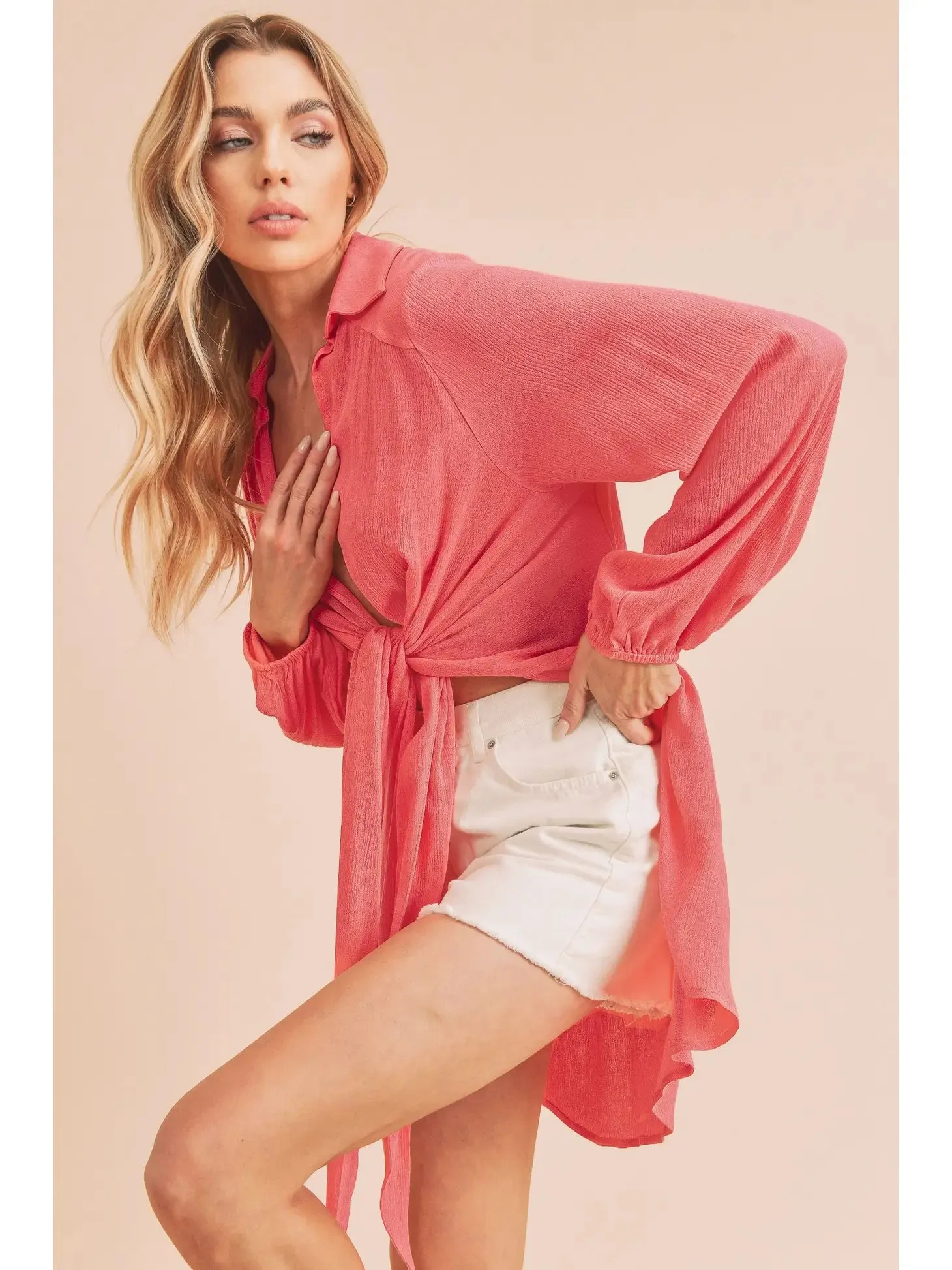 MARGOT TIE TOP // FINAL SALE