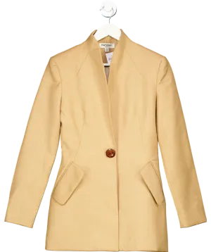 Materiel Tbilisi Beige Tailored Blazer UK S