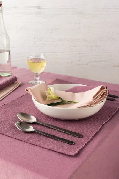 Mauve Spectrum Placemat Set