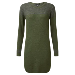 Maya Texture Dress - Evergreen