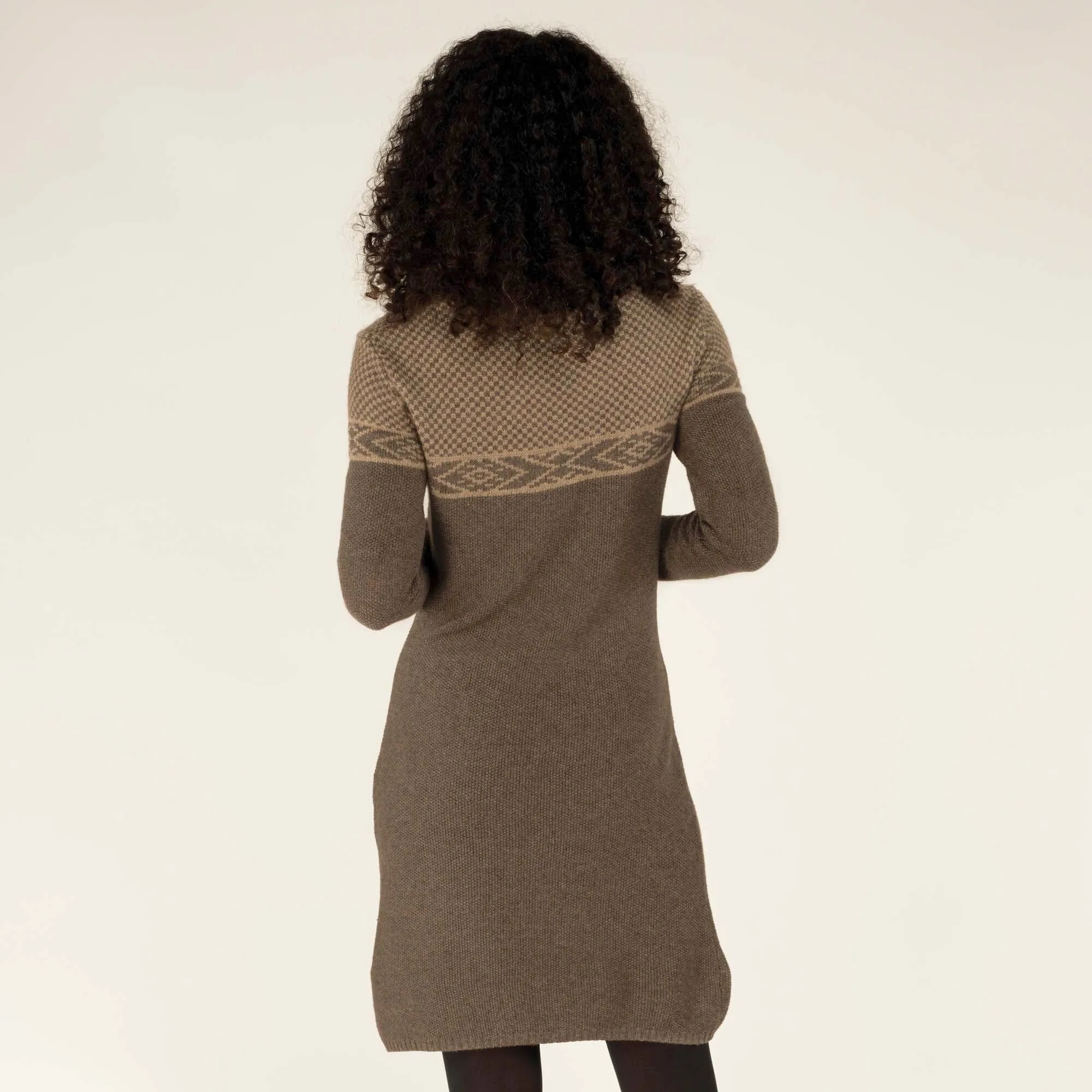 Maya Texture Dress - Maato Grey