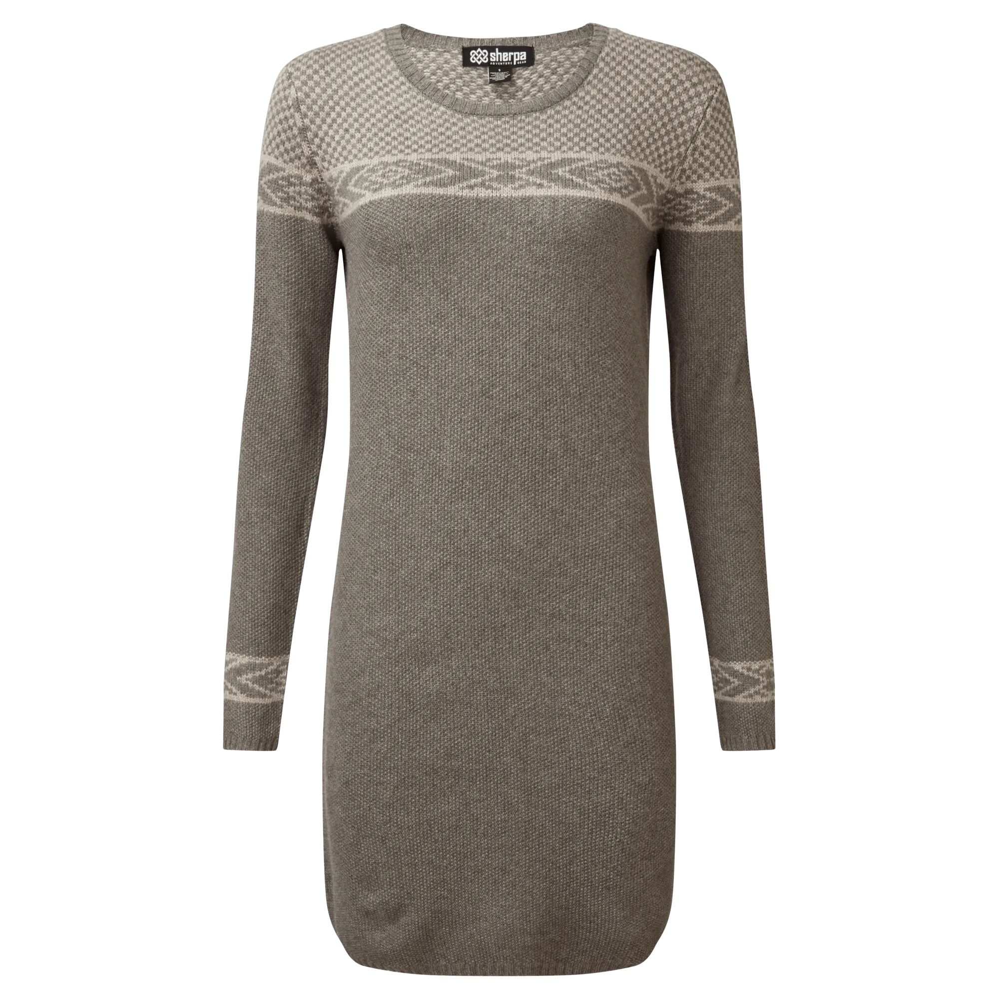 Maya Texture Dress - Maato Grey