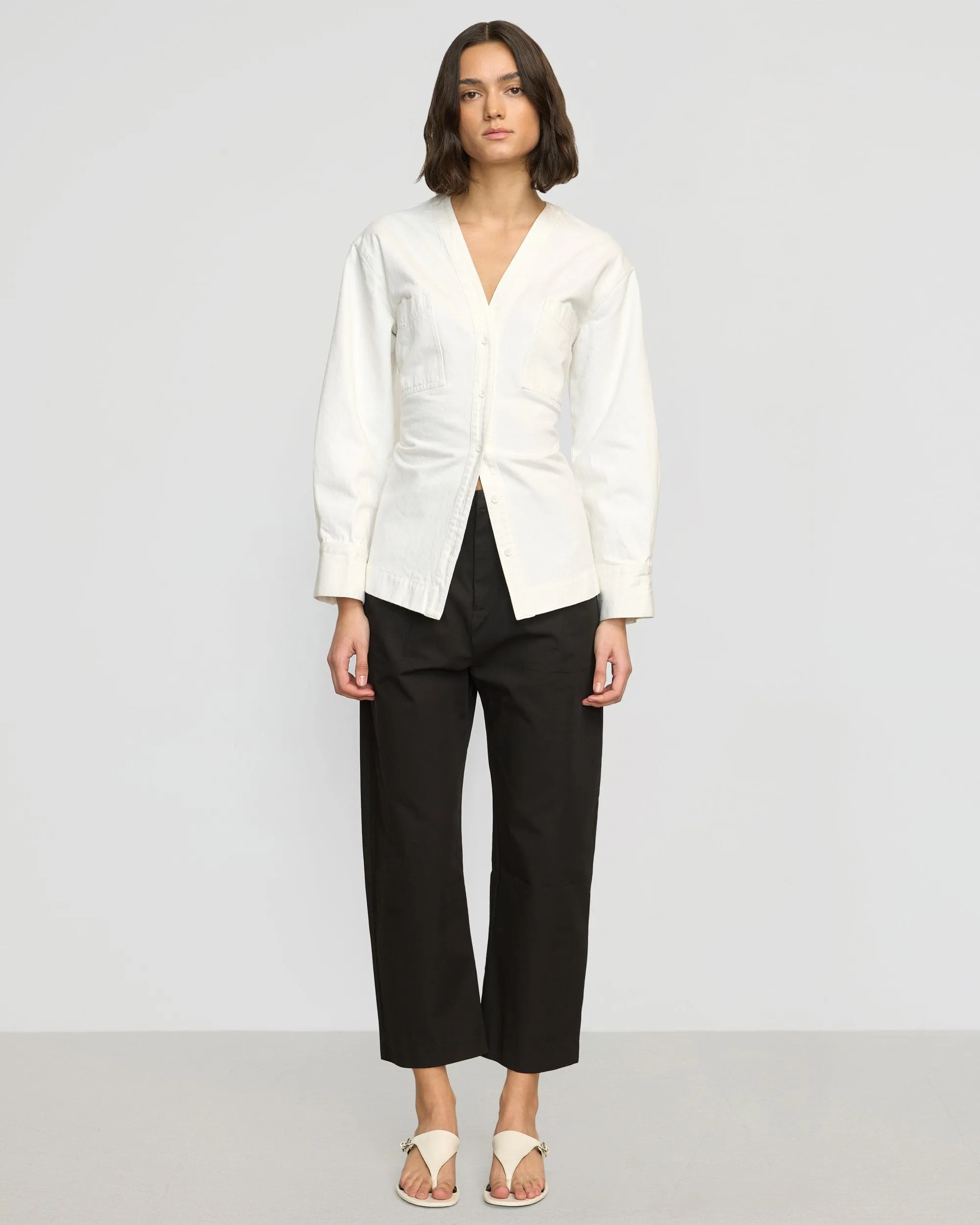 Meira Tailored Cropped Pant