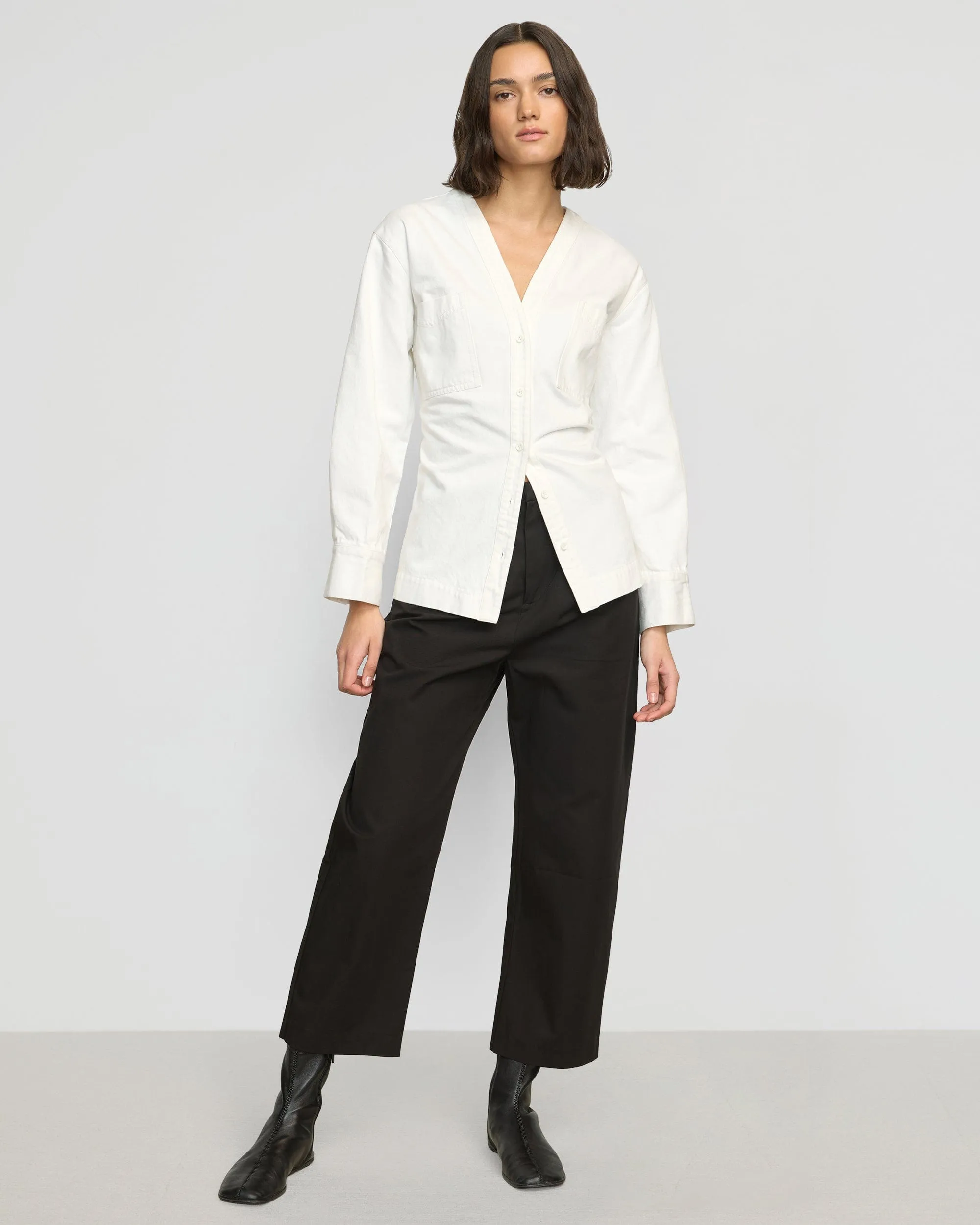 Meira Tailored Cropped Pant