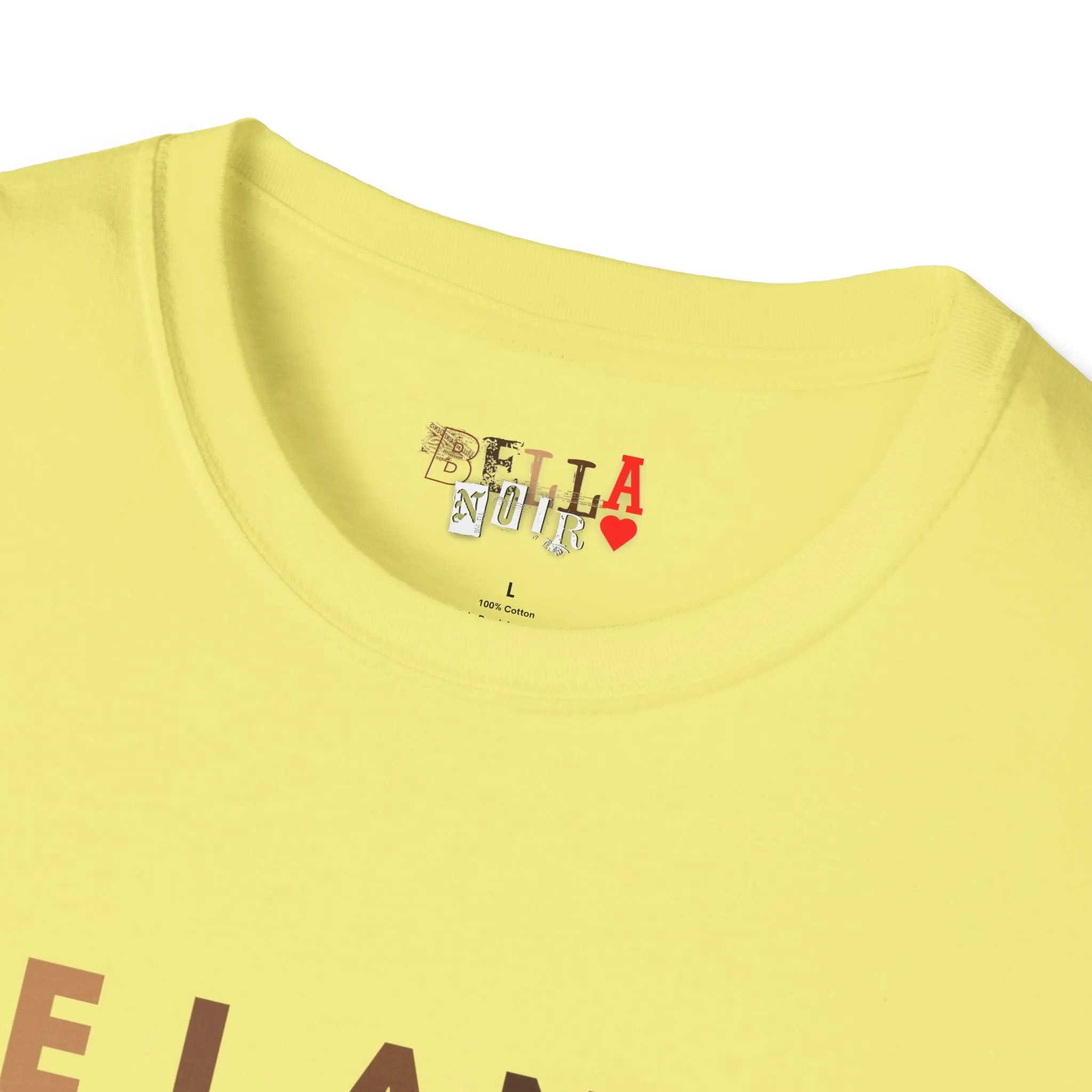 Melanin Vertical Stripes Unisex Softstyle T-Shirt