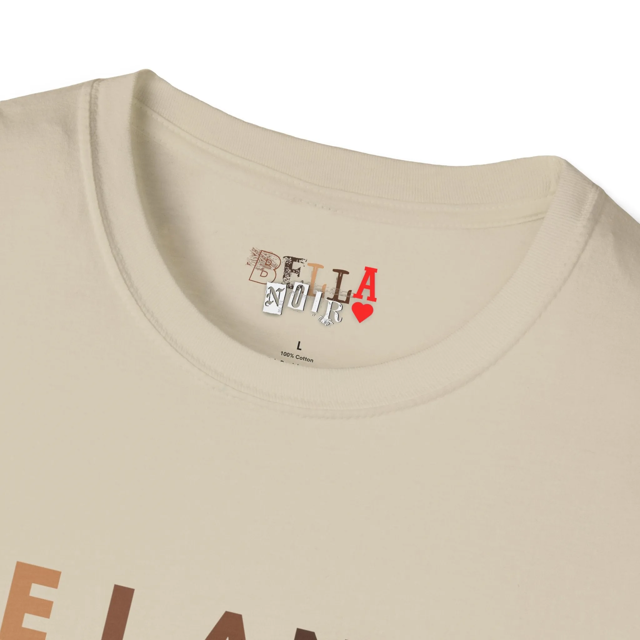 Melanin Vertical Stripes Unisex Softstyle T-Shirt