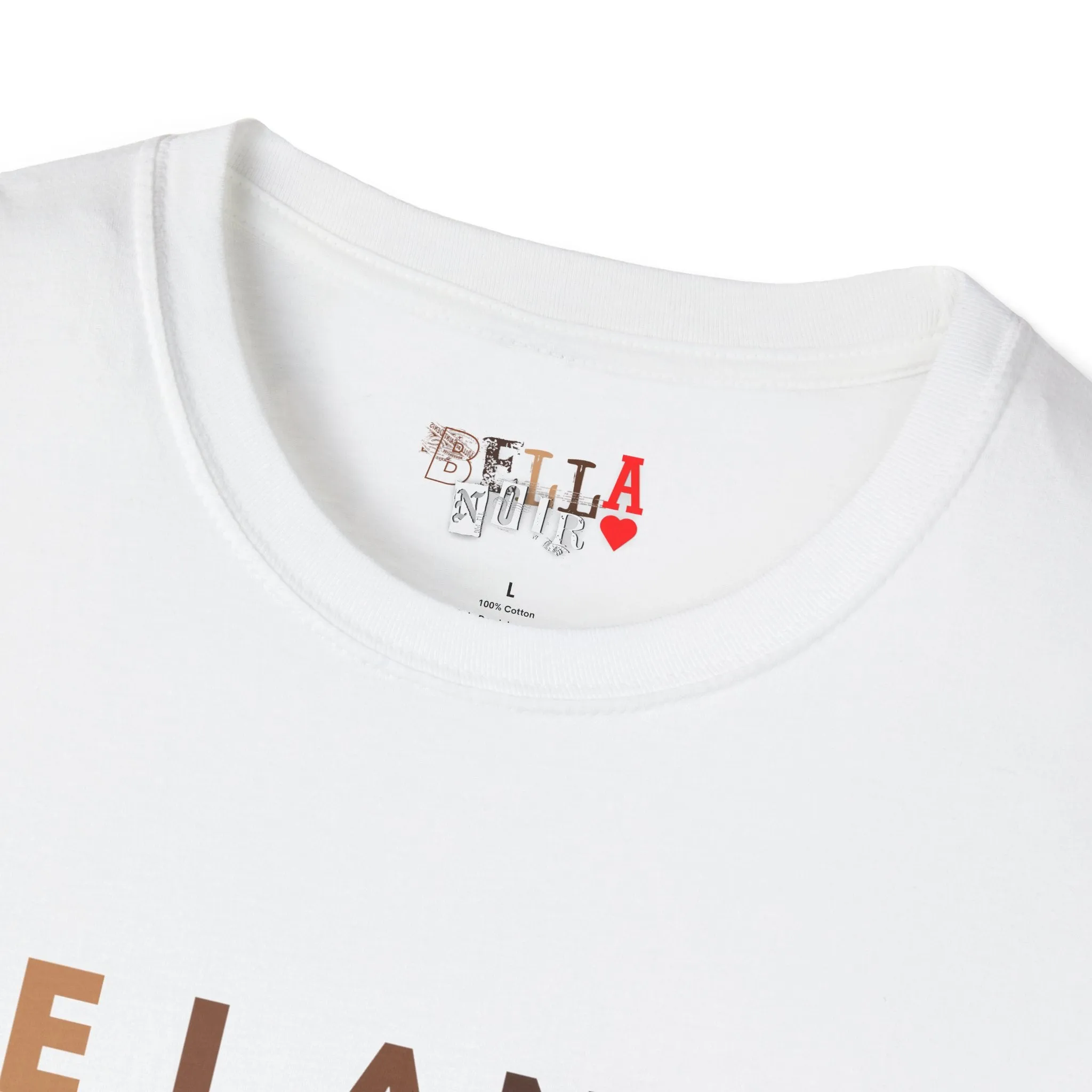 Melanin Vertical Stripes Unisex Softstyle T-Shirt