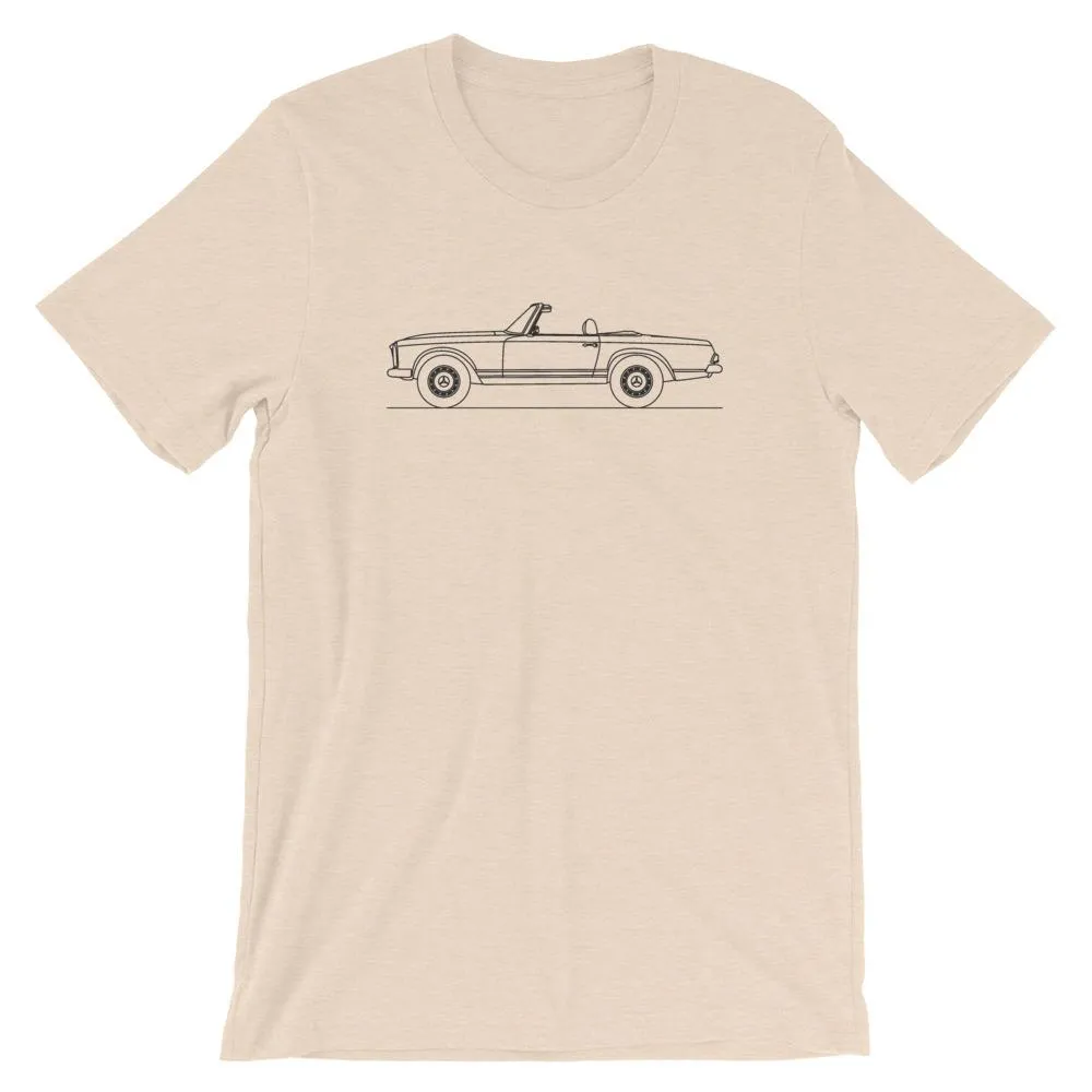 Mercedes-Benz SL 280 W113 silhouette T-shirt