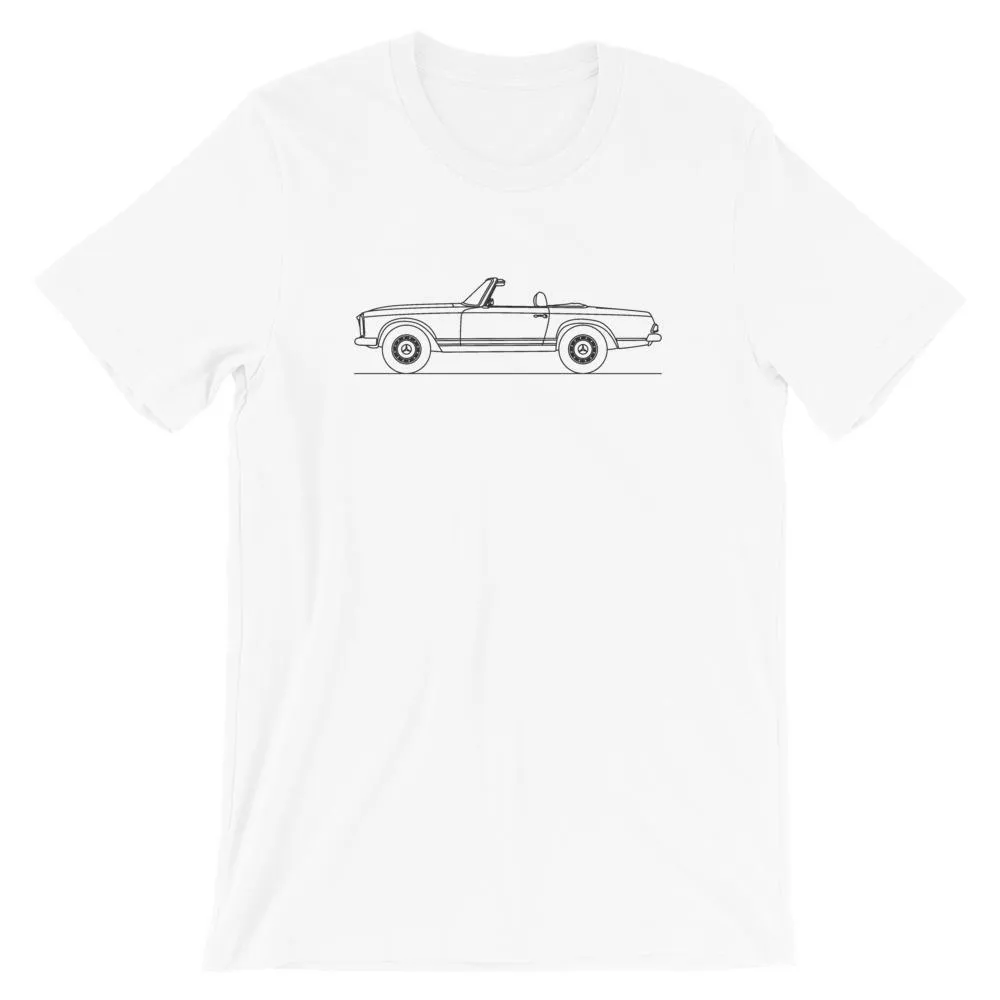Mercedes-Benz SL 280 W113 silhouette T-shirt