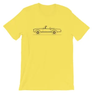 Mercedes-Benz SL 280 W113 silhouette T-shirt