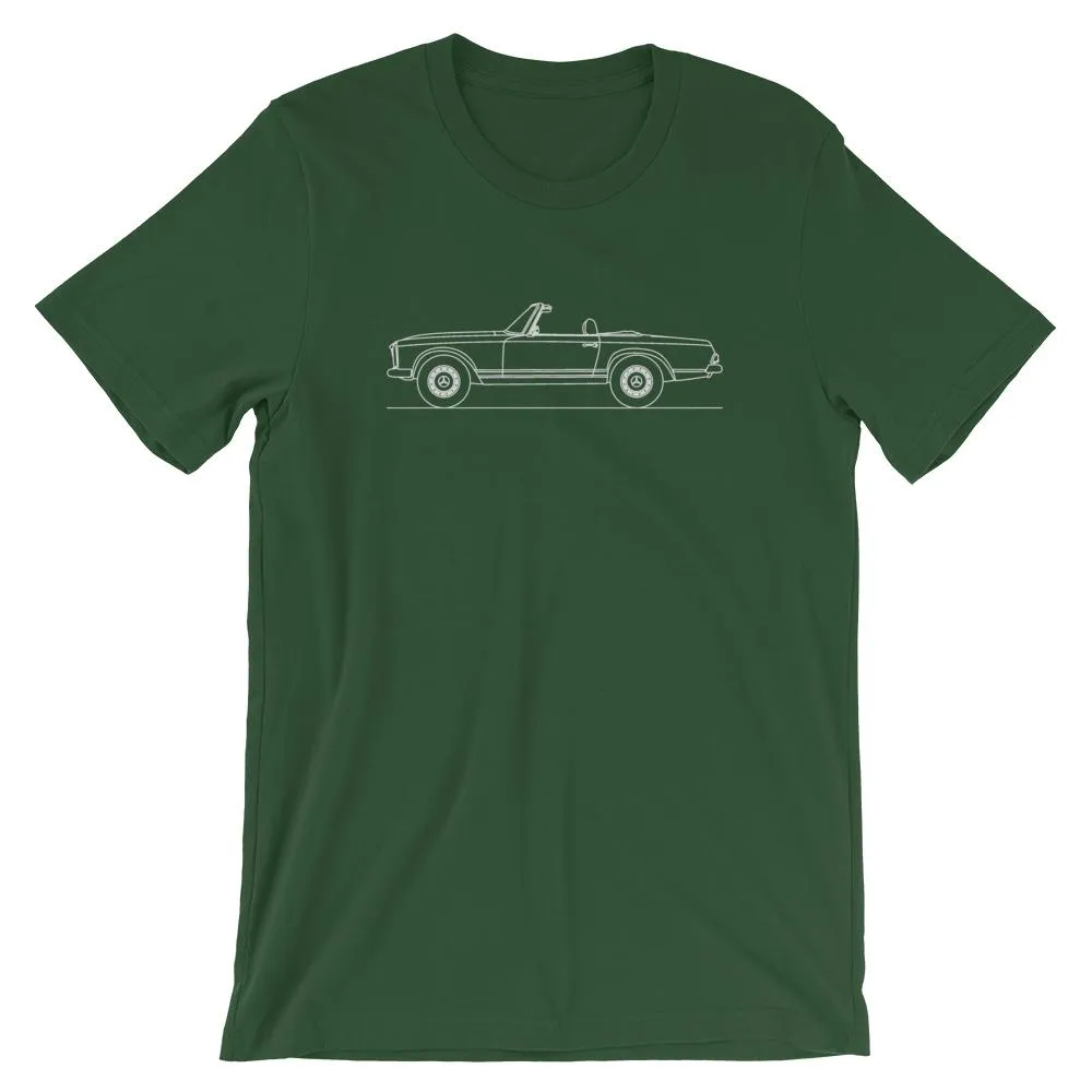 Mercedes-Benz SL 280 W113 silhouette T-shirt