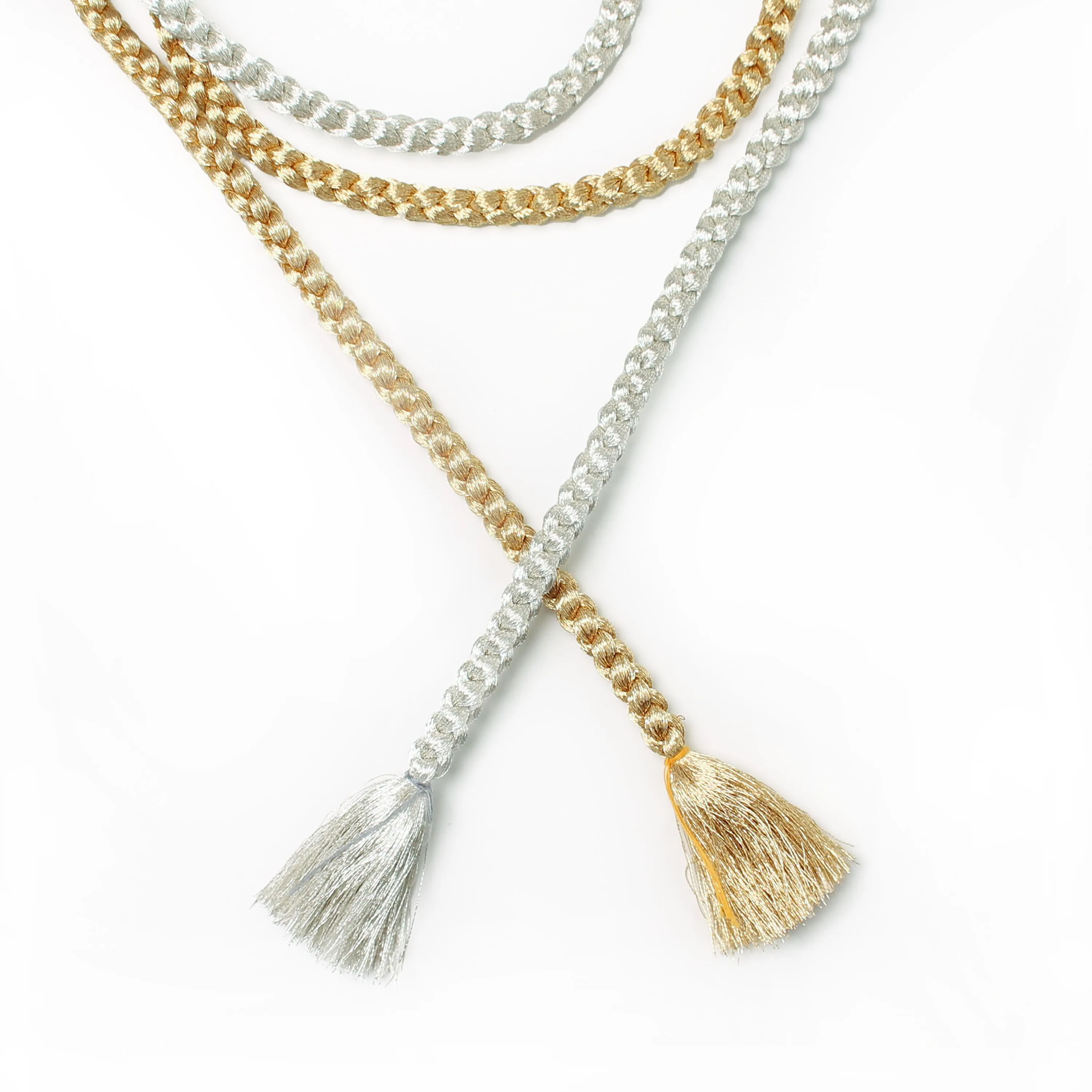 Metallic Obijime Belt