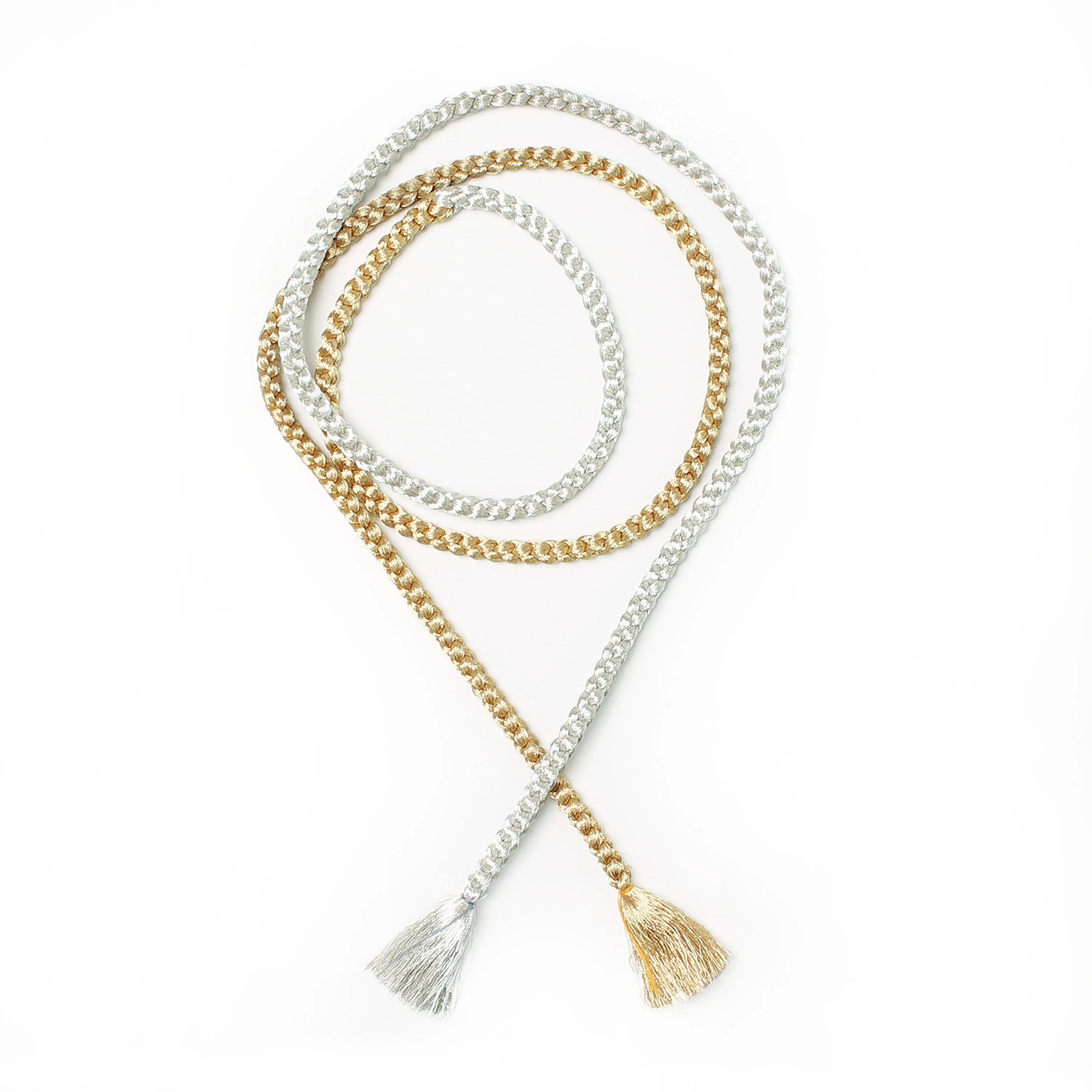 Metallic Obijime Belt