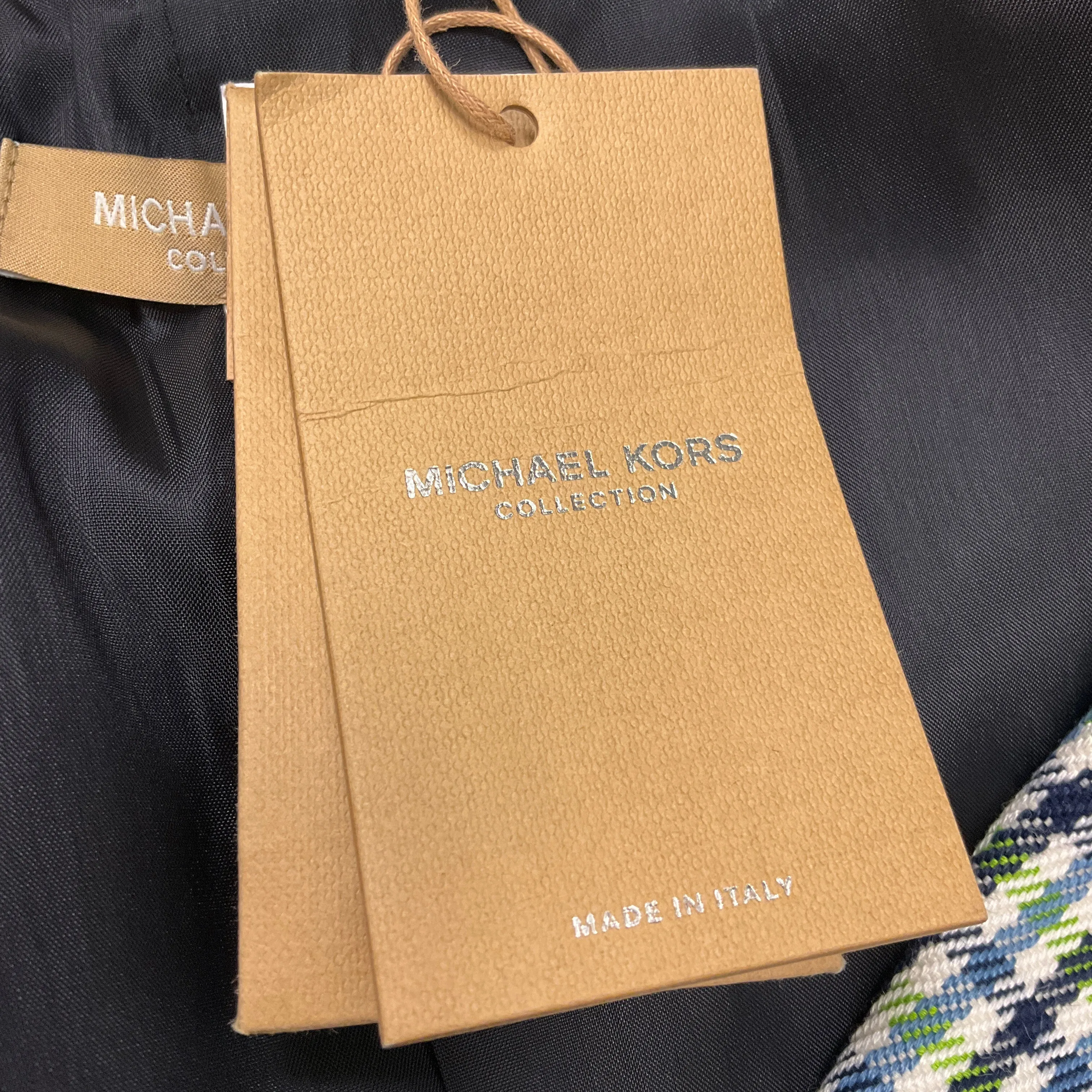 Michael Kors Collection Maritime Multi Spring 2019 Plaid Blazer