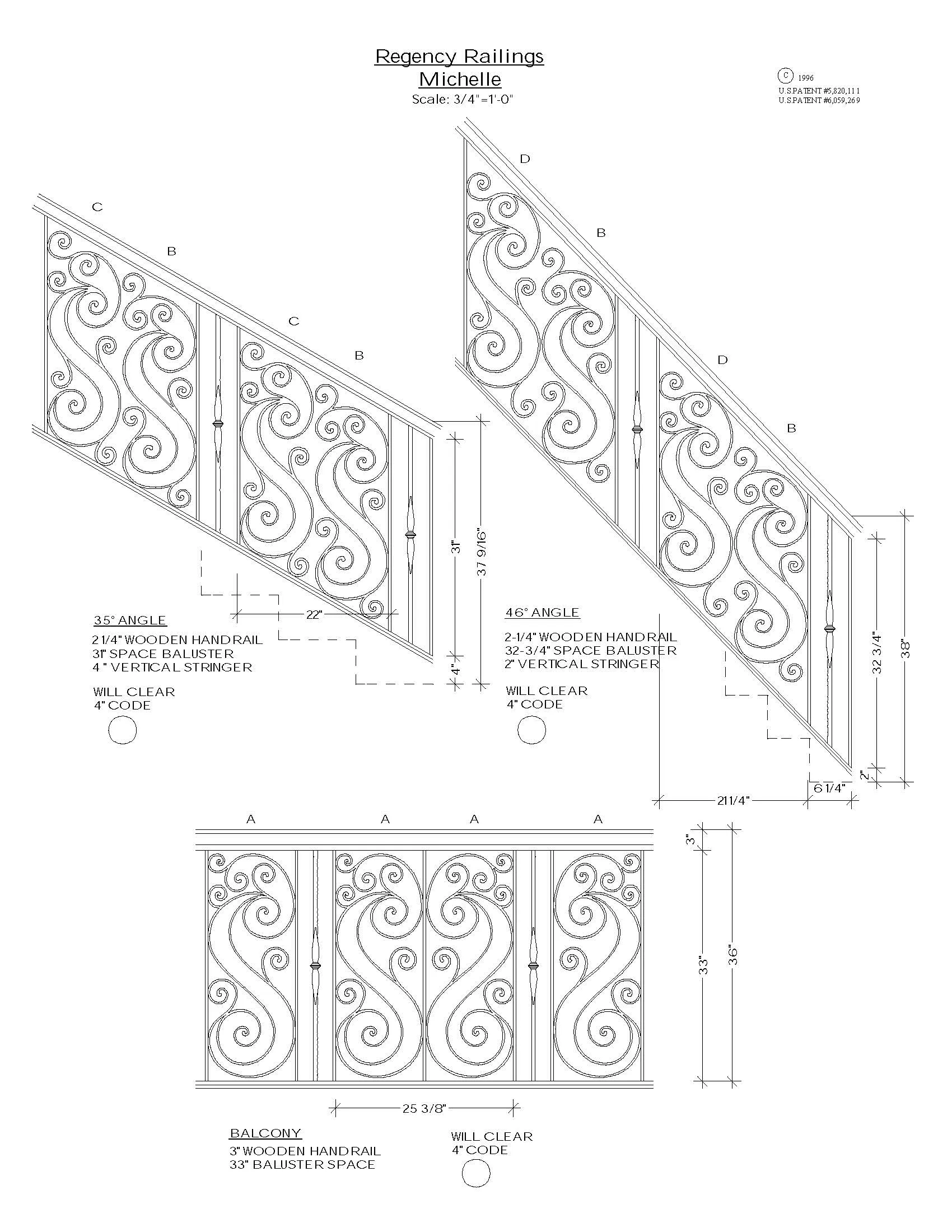 Michelle Series - A1 Straight Level Panel