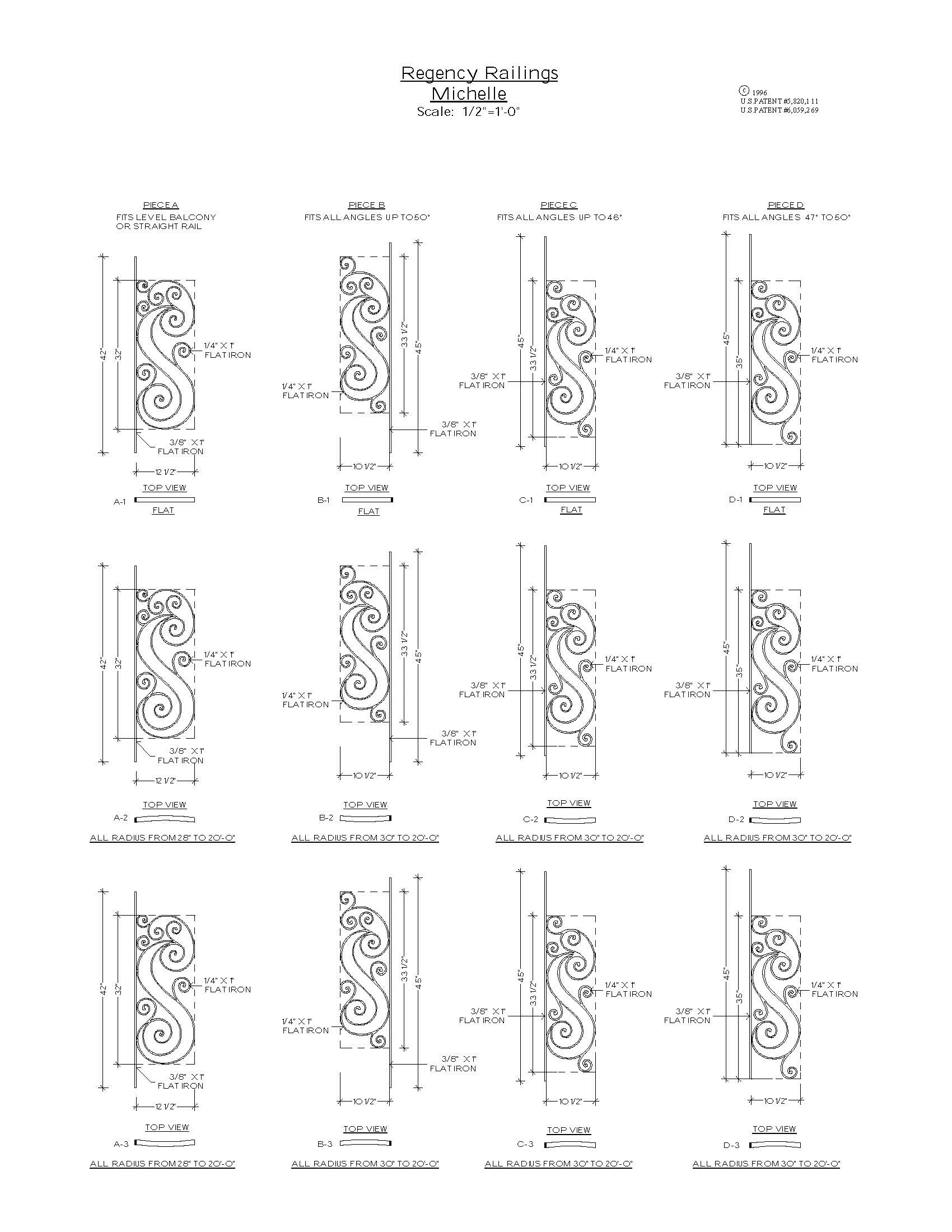 Michelle Series - A1 Straight Level Panel