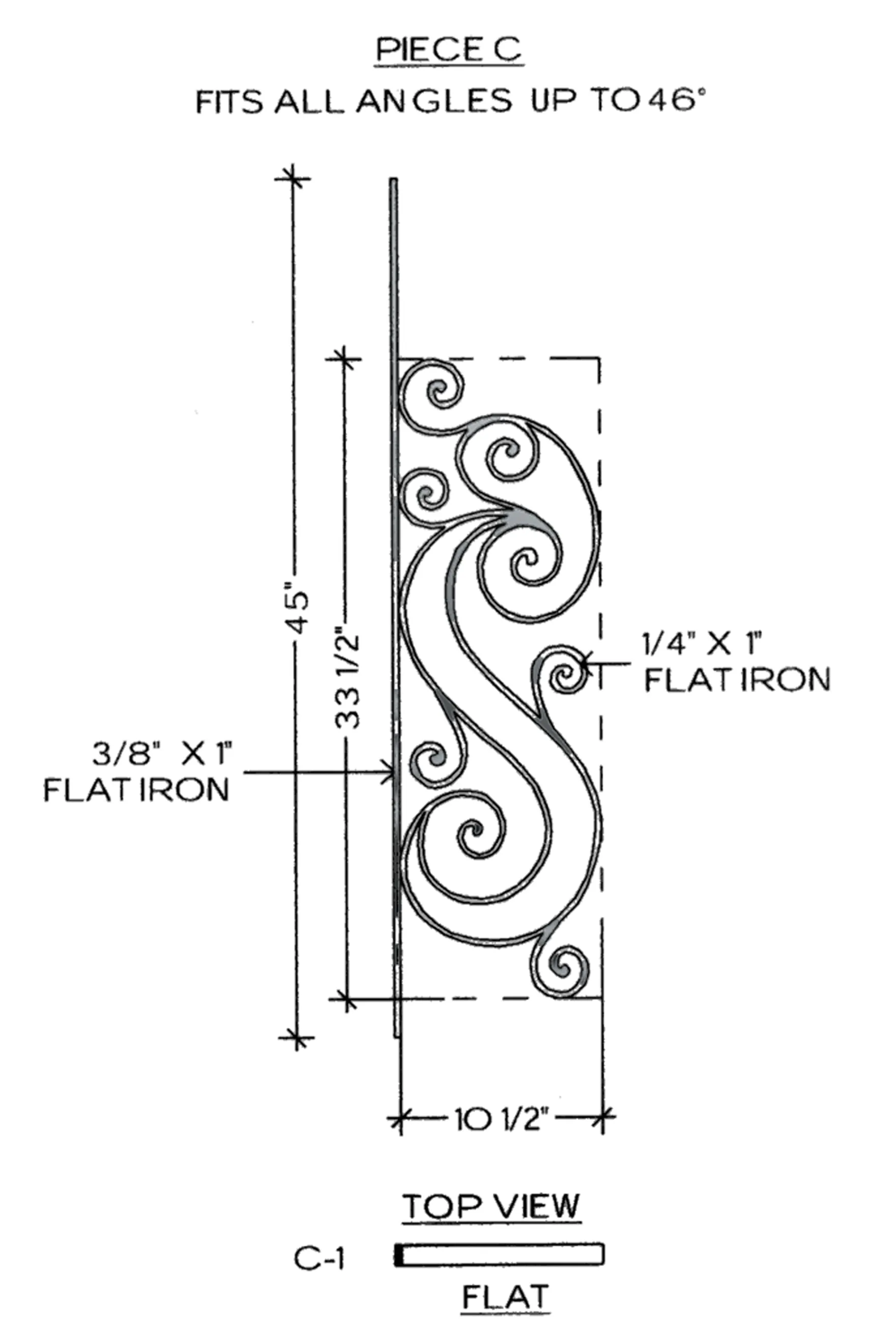 Michelle Series - C1 Straight Pitch Panel