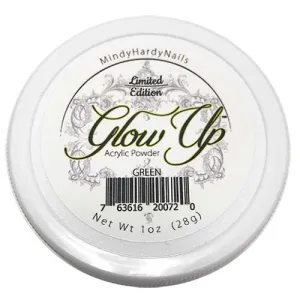 MINDY HARDY Glow Up Acrylic Powder - Green