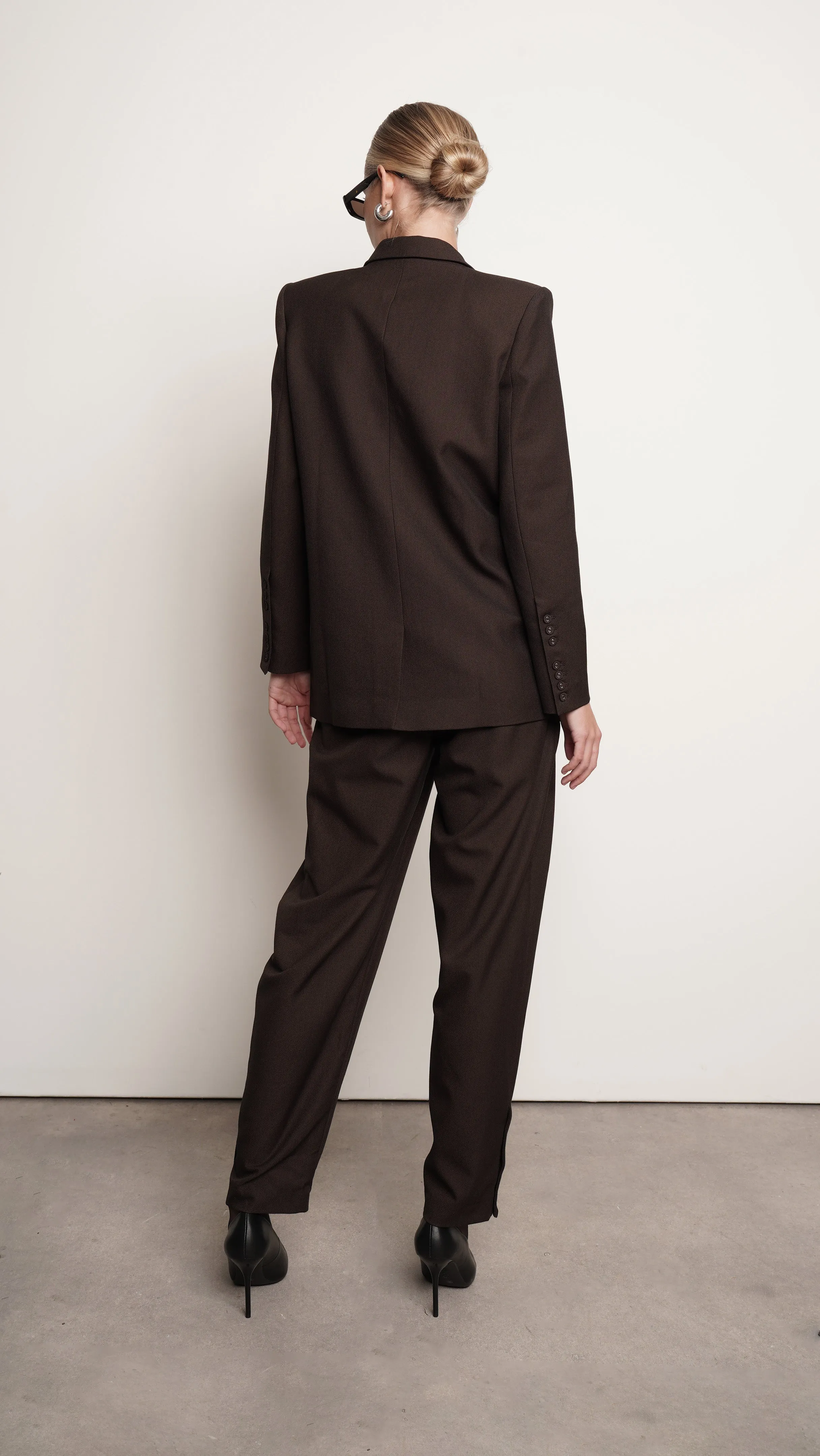 Monroe Blazer - Chocolate