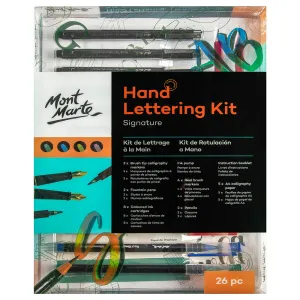 MONT MARTE Hand Lettering Kit 26pc