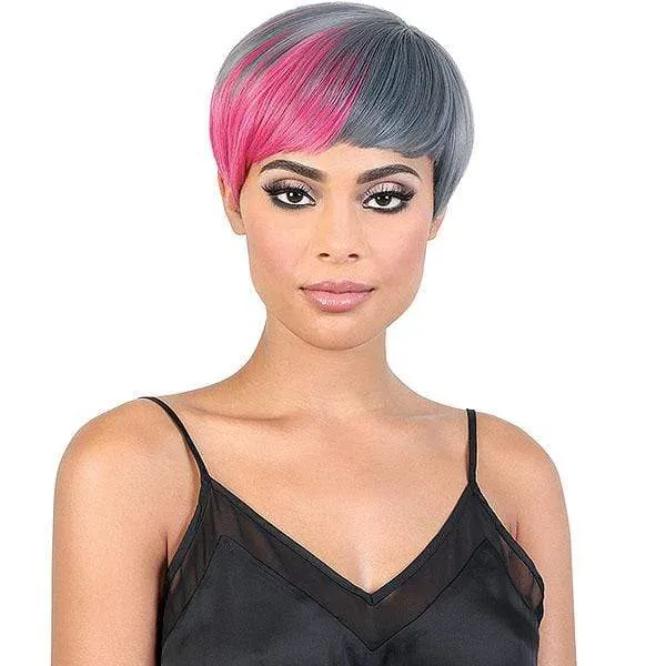 Motown Tress Curlable Synthetic Full Wig - SASSY