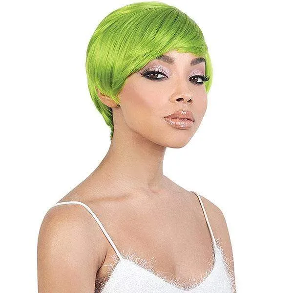 Motown Tress Curlable Synthetic Full Wig - SASSY