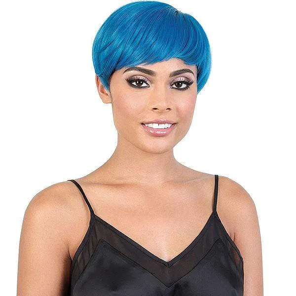 Motown Tress Curlable Synthetic Full Wig - SASSY