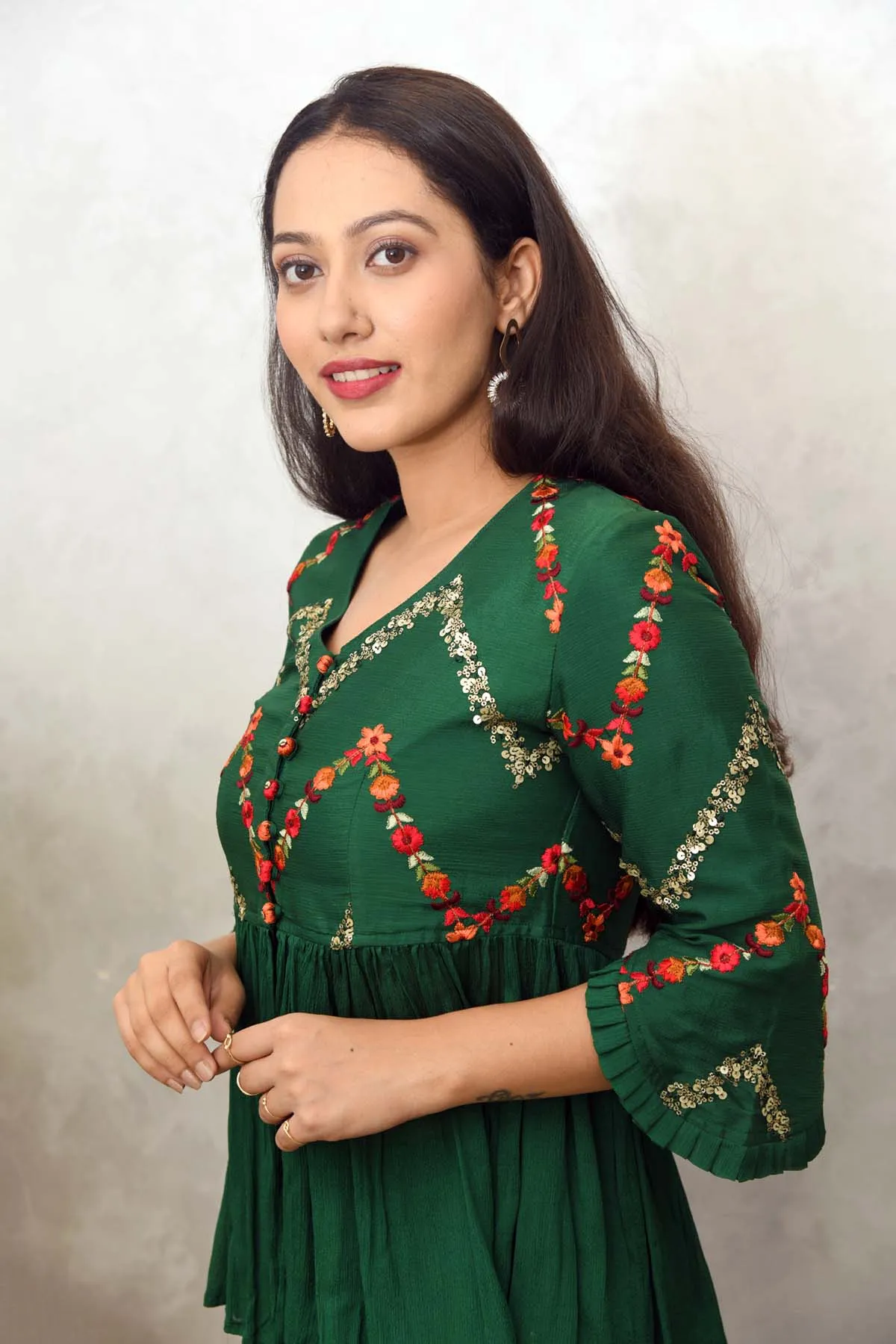 MULMUL AVANI EMBROIDERED CO-ORD SET