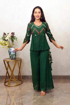 MULMUL AVANI EMBROIDERED CO-ORD SET