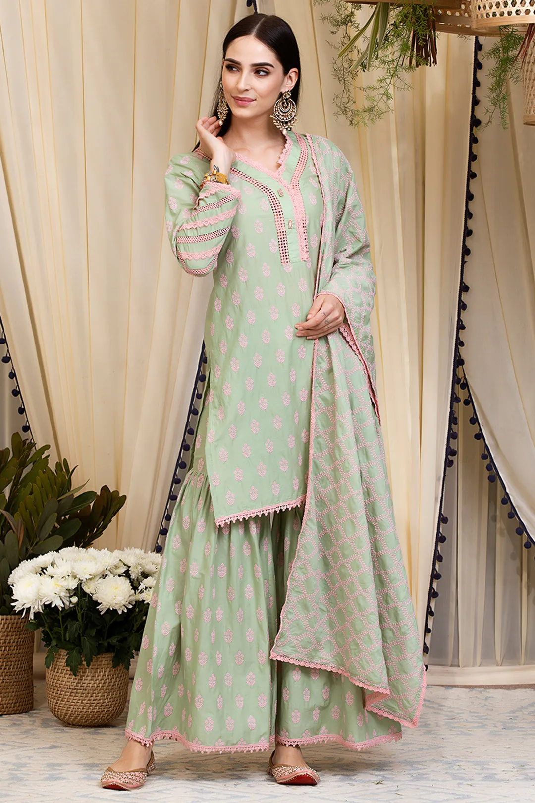Mulmul Cotton Savina Kurta