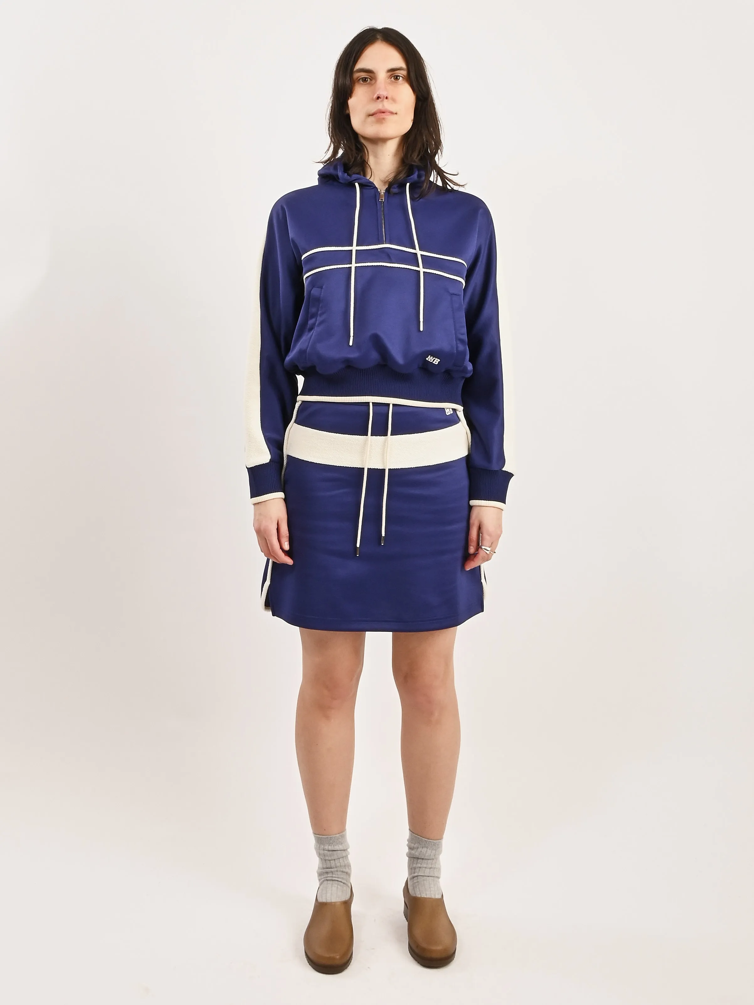 Navy/Natural Mantra Skirt
