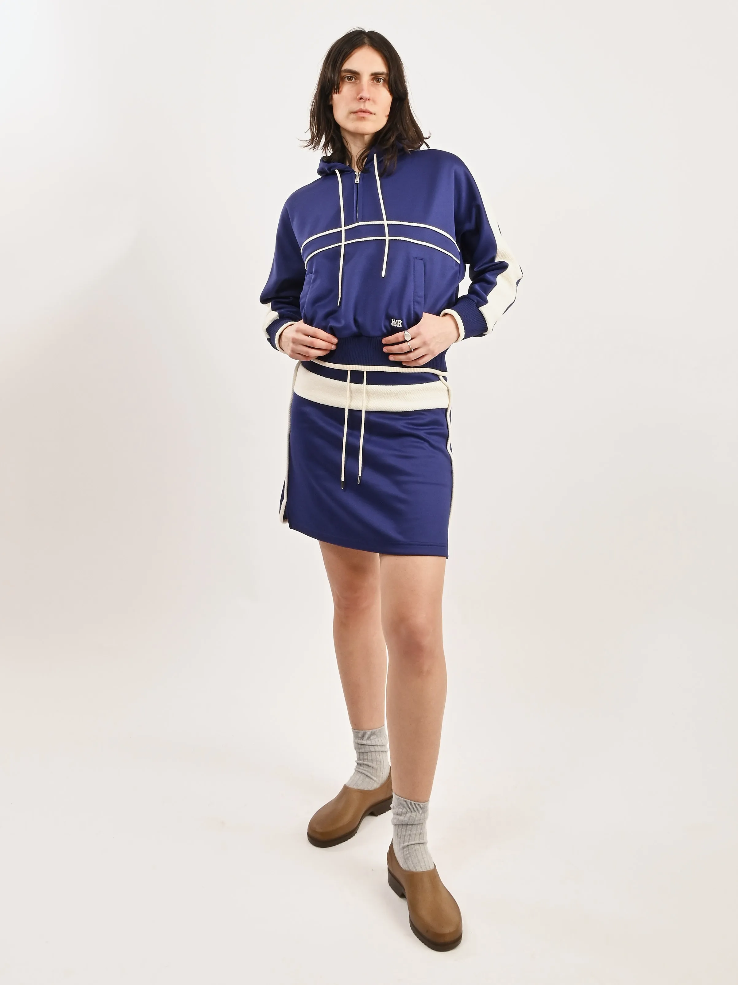 Navy/Natural Mantra Skirt