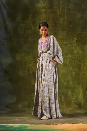 Neck Top With Wide Leg Pleated Pants