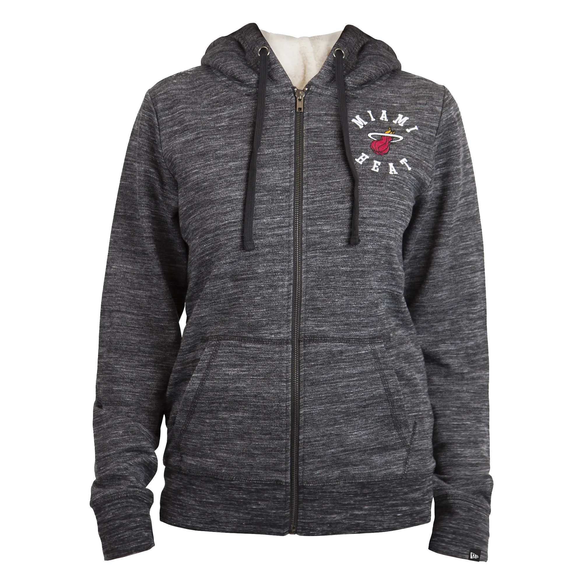 New Era Miami HEAT Grey Women's Hoodie