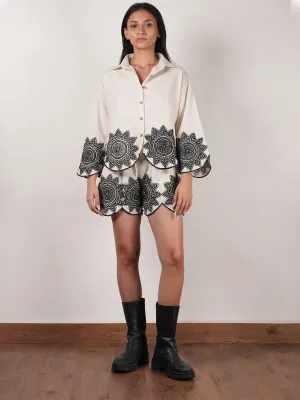 Oatmeal Boota Shirt